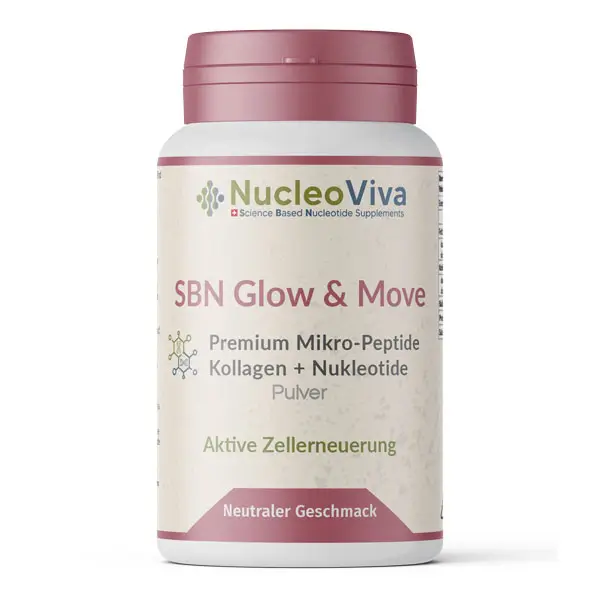 NucleoViva SBN Glow & Move Kollagen Pulver mit Nukleotiden