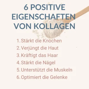 6 Positive Eigenschaften von Kollagen